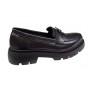 Pantofi dama casual din piele naturala - Model Sweet Black Bee